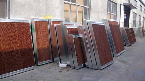 宁波负压风机北仑水帘降温